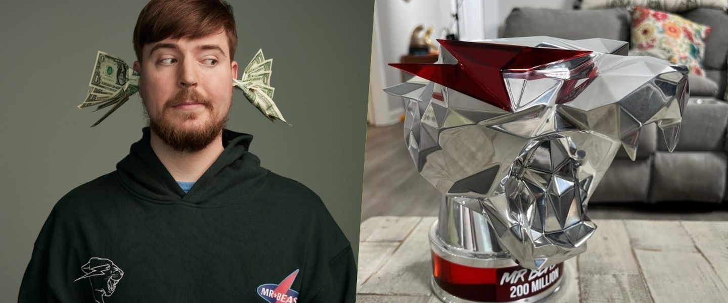 MrBeast no para y suma y sigue con récords y trofeos