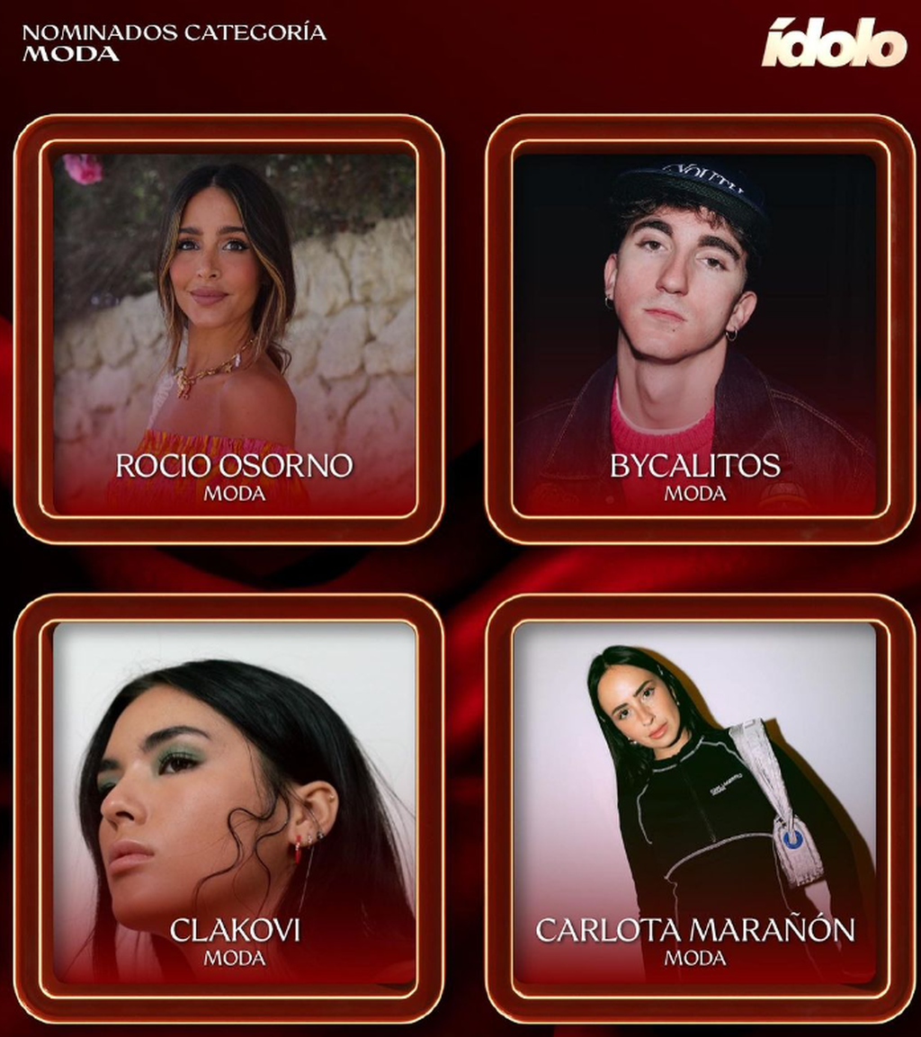 Nominados - Categoría Moda