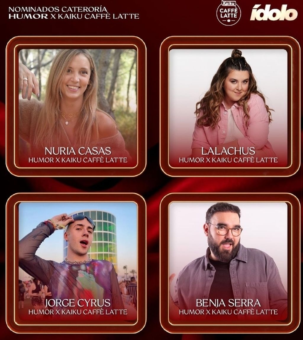 Nominados - Categoría Humor
