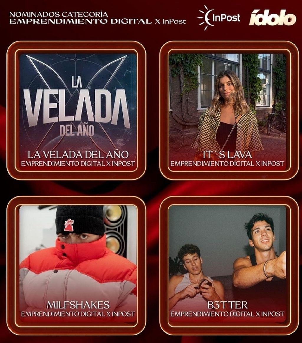 Nominados - Categoría Emprendimiento digital