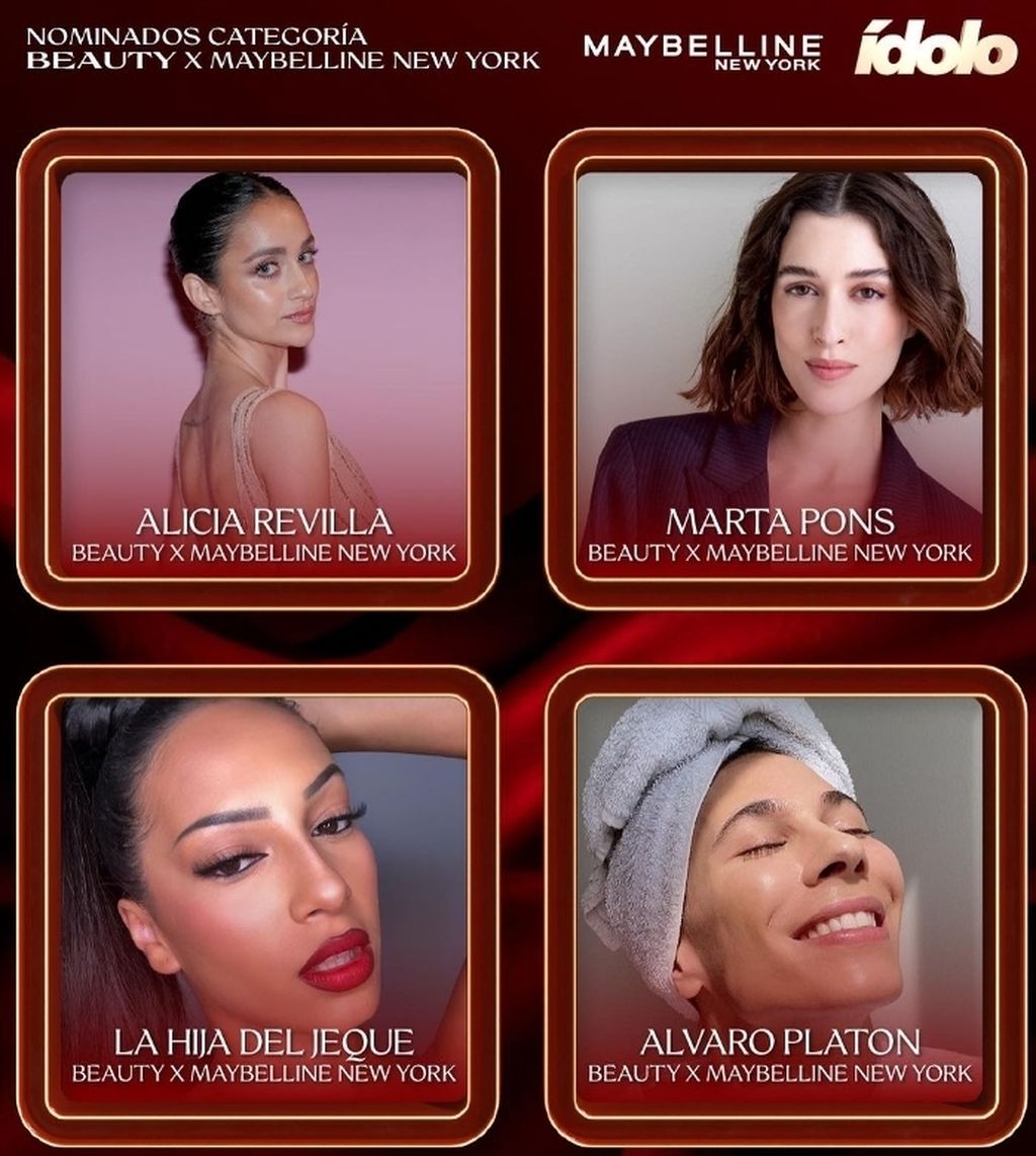 Nominados - Categoría Beauty