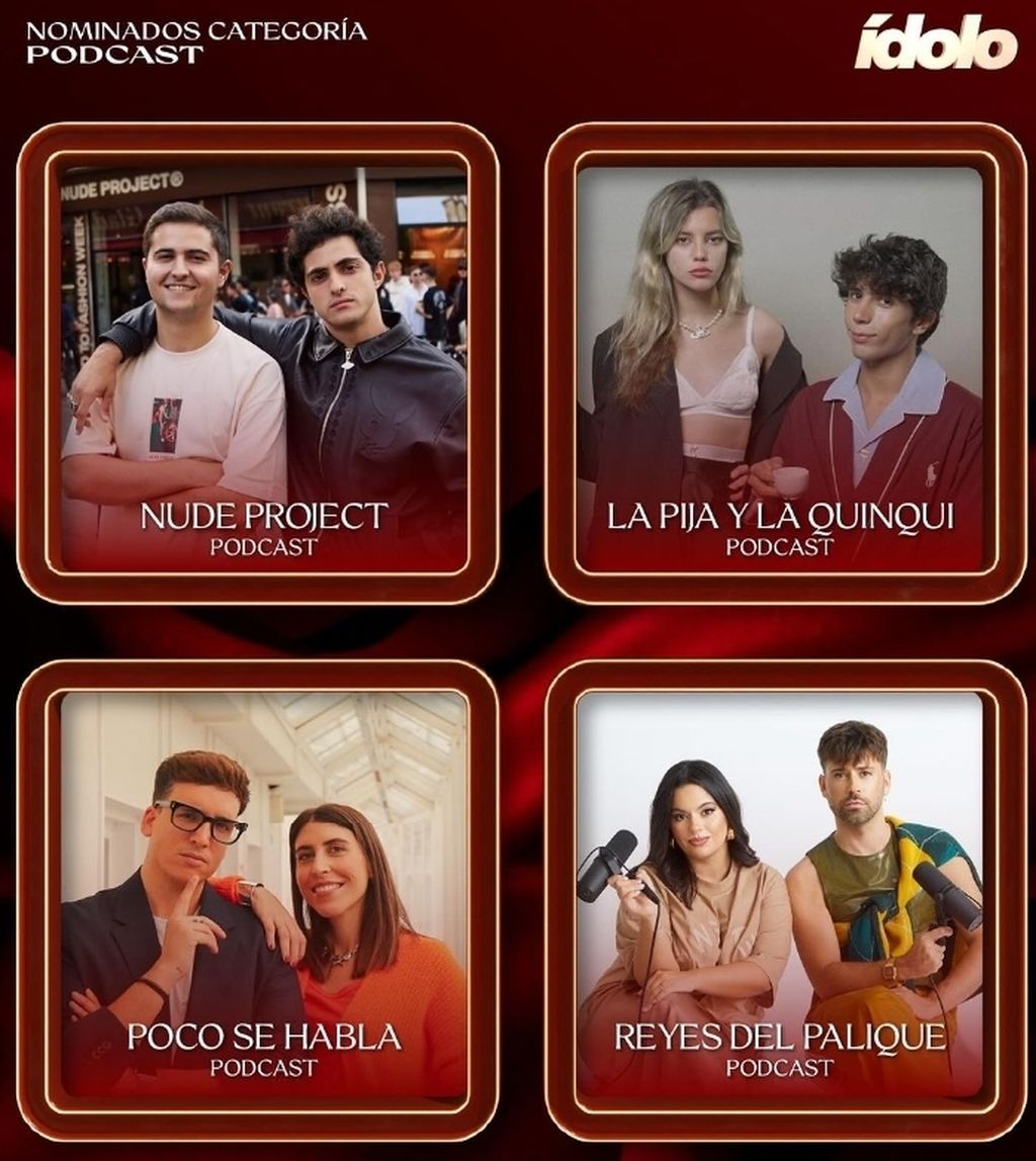 Nominados - Categoría Podcast