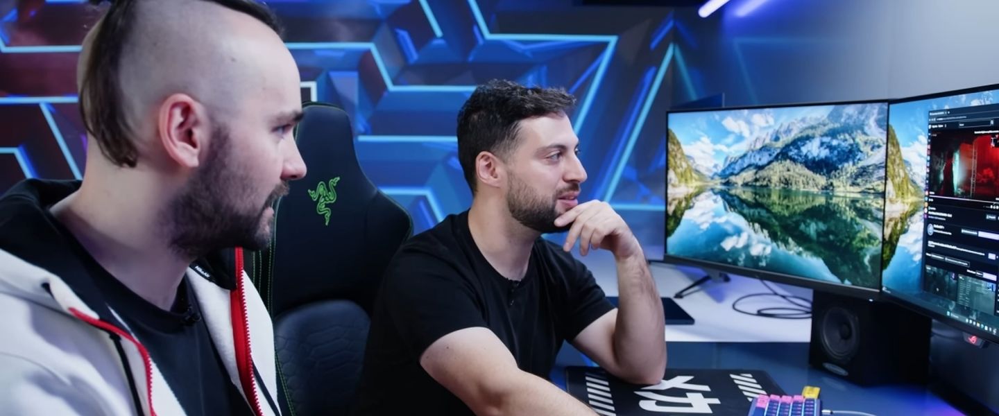 Xokas y Nate cuando este último le hizo el PC definitivo