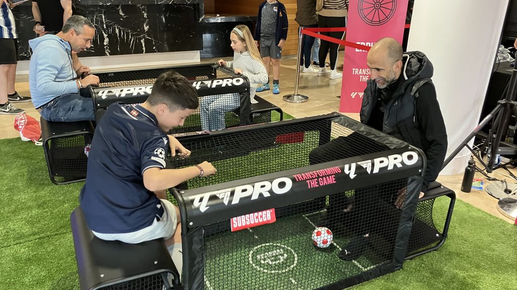 El 'subsoccer' también acaparó la atención de muchos.