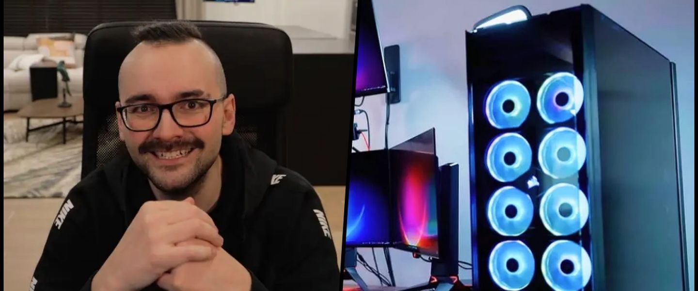 Xokas no acaba de ser feliz con su nuevo PC