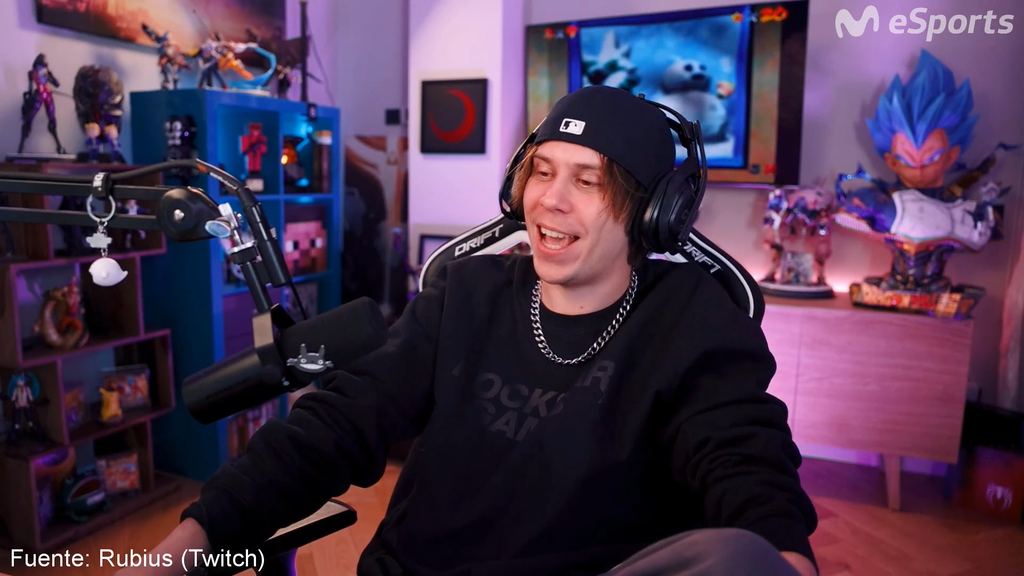 Rubius | 1.9M de horas visualizadas en 110h de stream, con medias de 17K espectadores y picos de 35K
