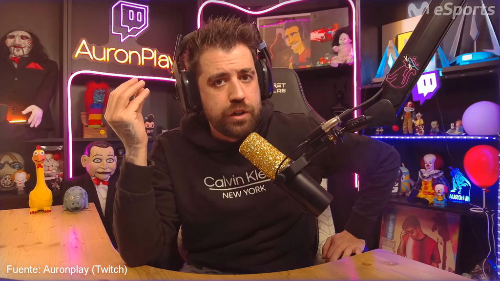 Auronplay | 4.8M de horas visualizadas en 93h de stream, con medias de 51K espectadores y picos de 103K