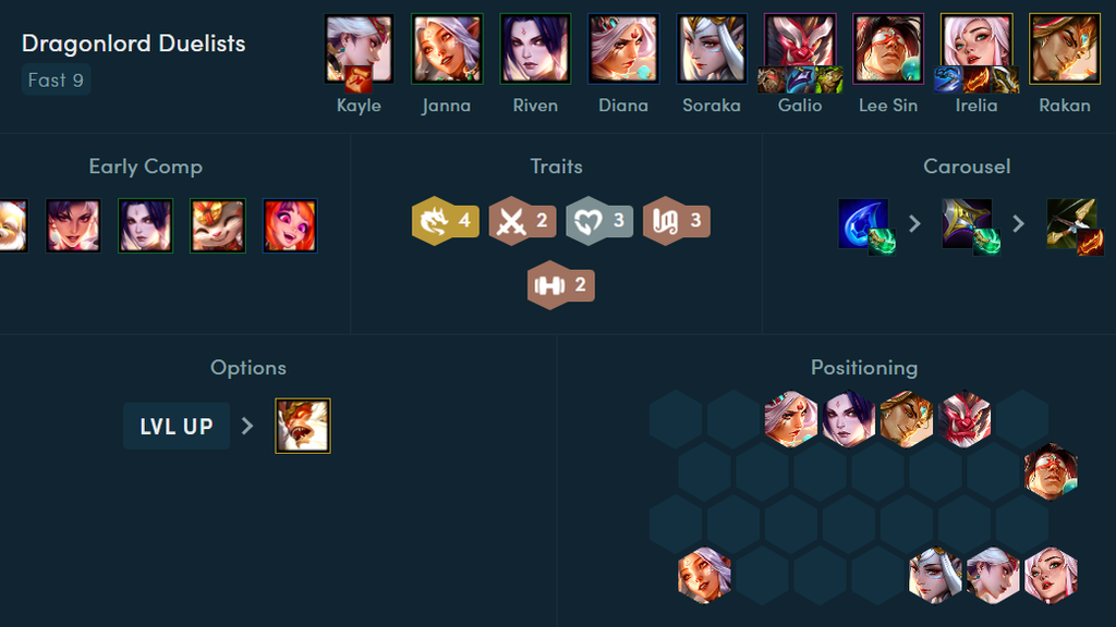 Irelia carry con Dragonlords y duelistas
