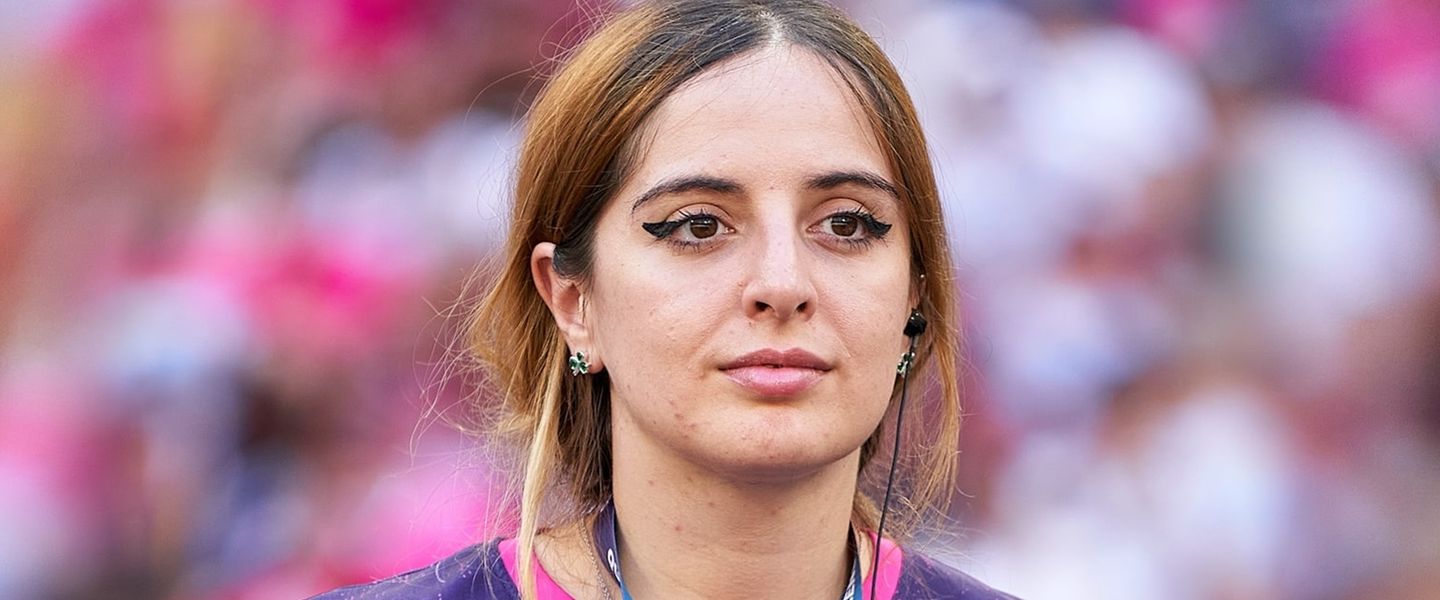 Mayichi durante unas finales de la Queens League