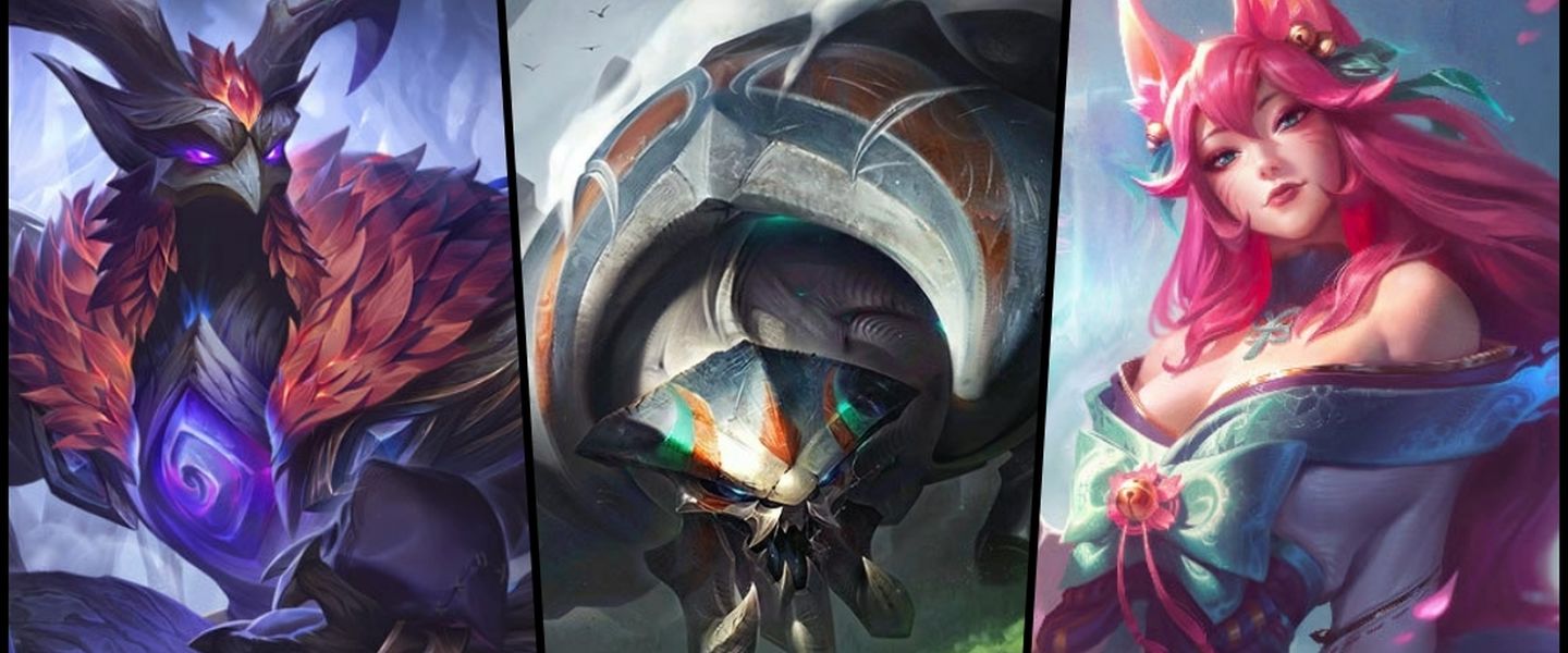 Algunos personajes sufrirán notorios cambios en el parche 14.9, como Azir, Skarner y Ahri
