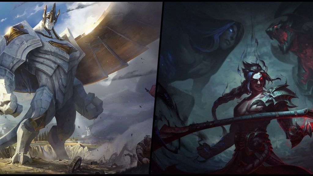Galio + Kayn ( 24.8% de top 1 en 5100 partidas y 61.5% de top 4)