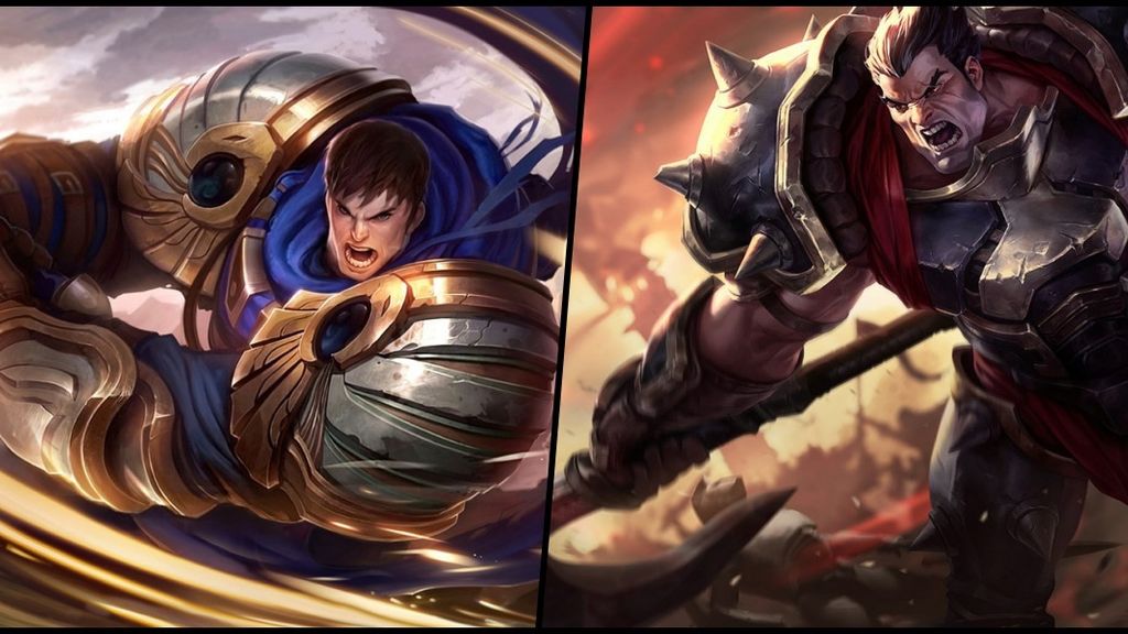Garen + Darius (Top 1 el 23.3% en 2700 partidas y 40.6% de top 4)