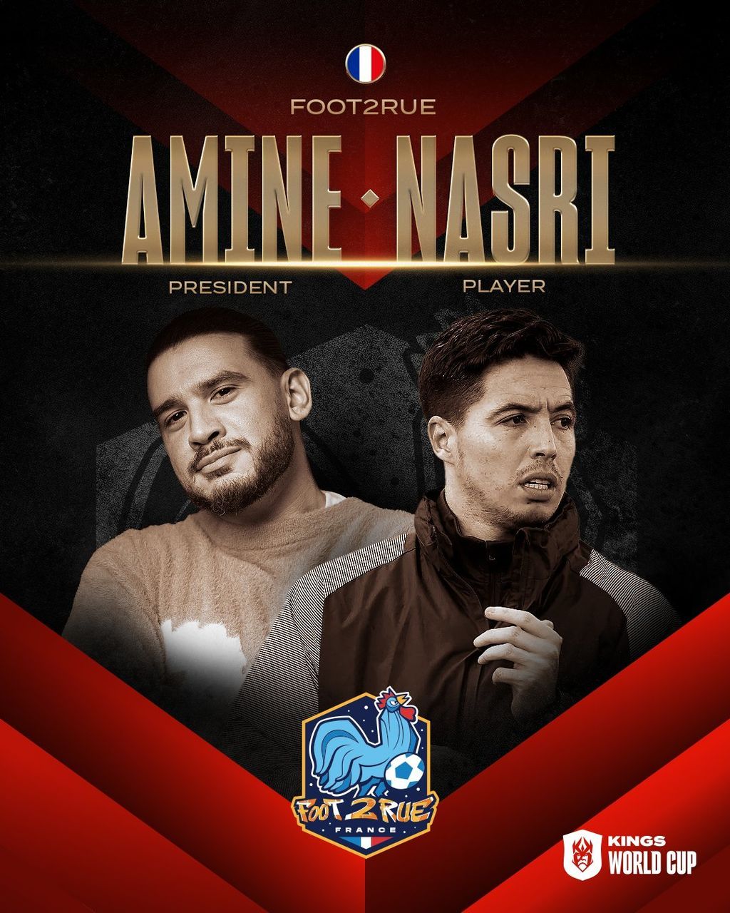 Amine y Nasri (Foot2Rue)