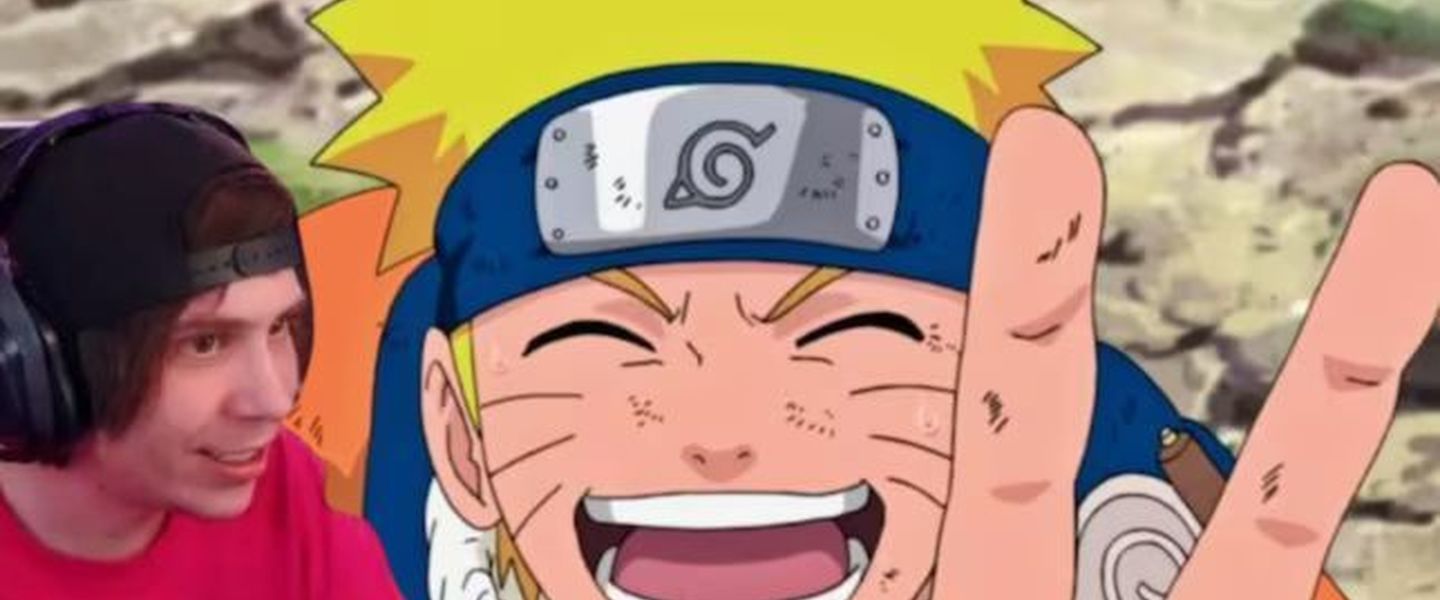 Rubius conoce a Naruto en stream