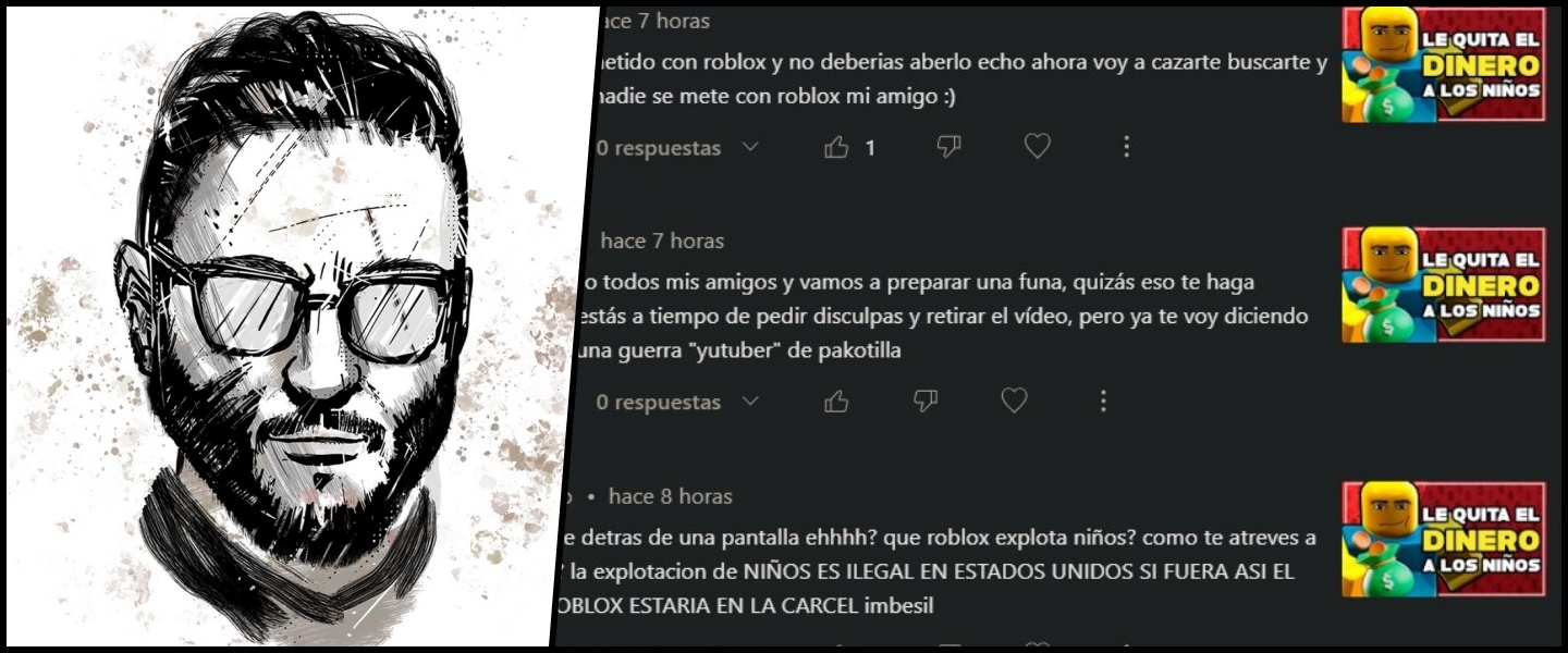 Baitybait, amenazado por niños por culpa de Roblox... y no, no es mentira