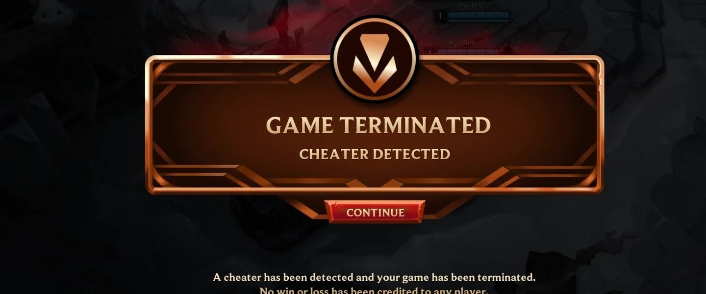 Vanguard ya hace de las suyas en el LoL