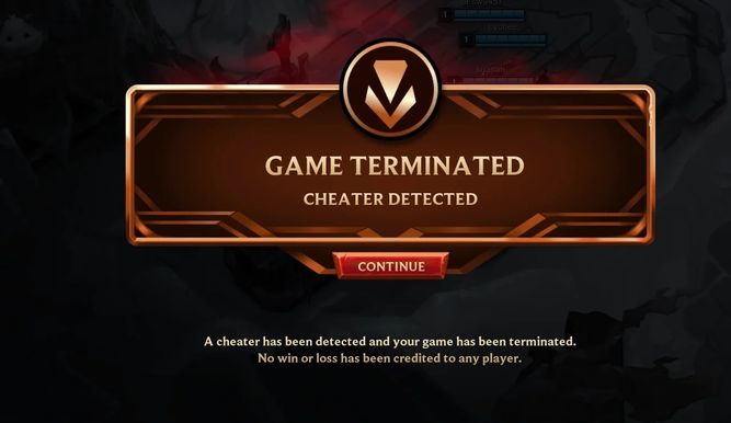Vanguard ya hace de las suyas en el LoL