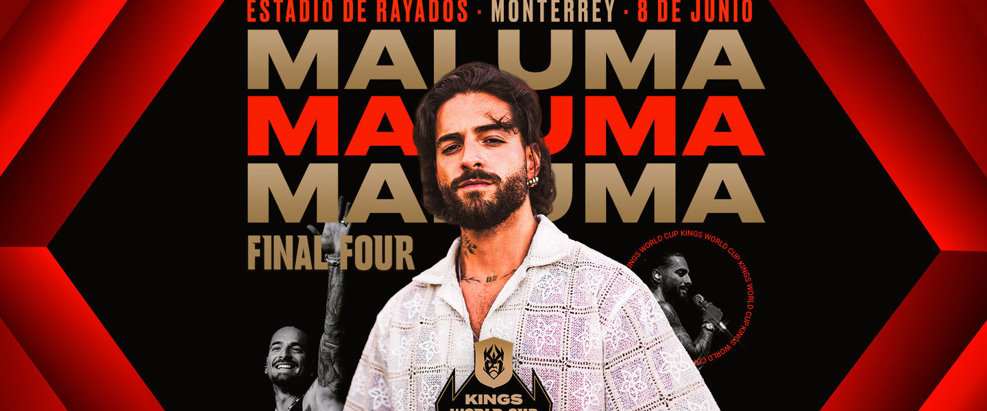 Maluma, artista invitado en la Final Four del mundial de la Kings League