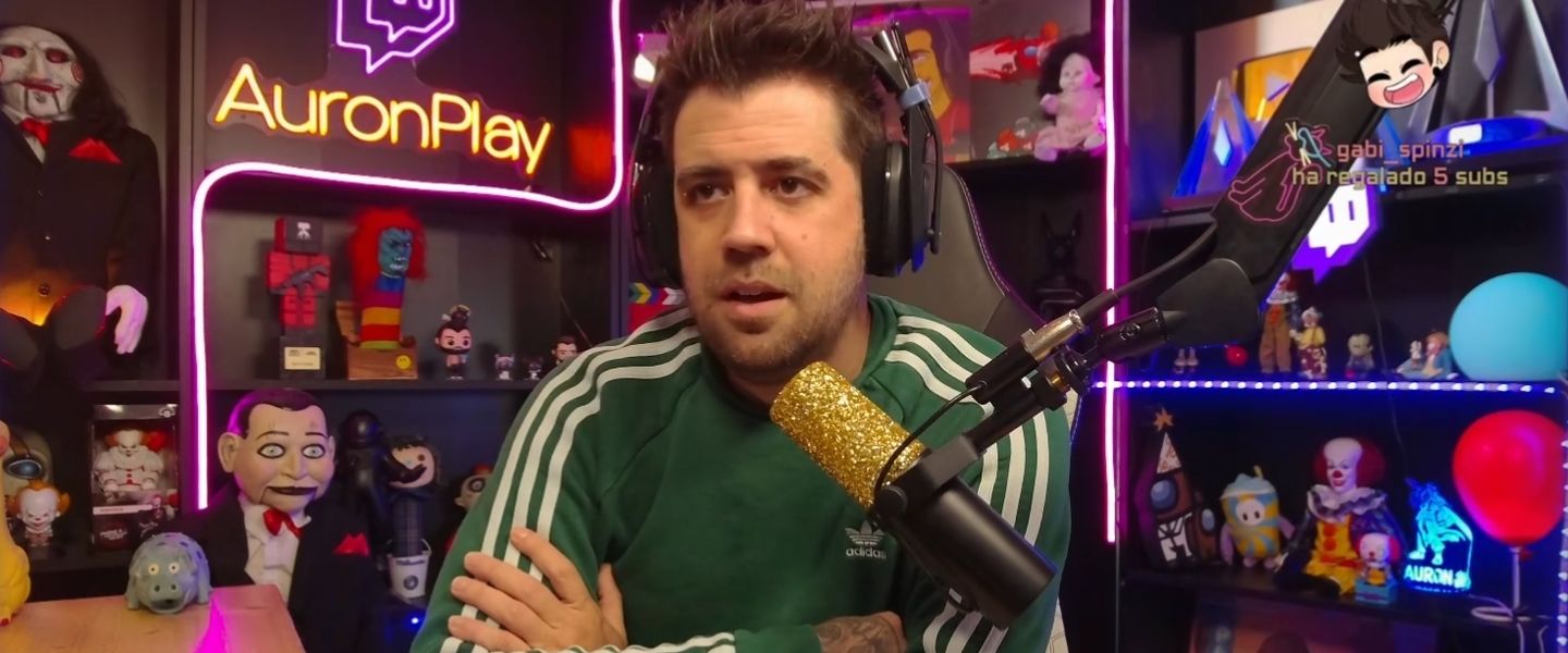 Auronplay acaba pronto su contrato con Twitch