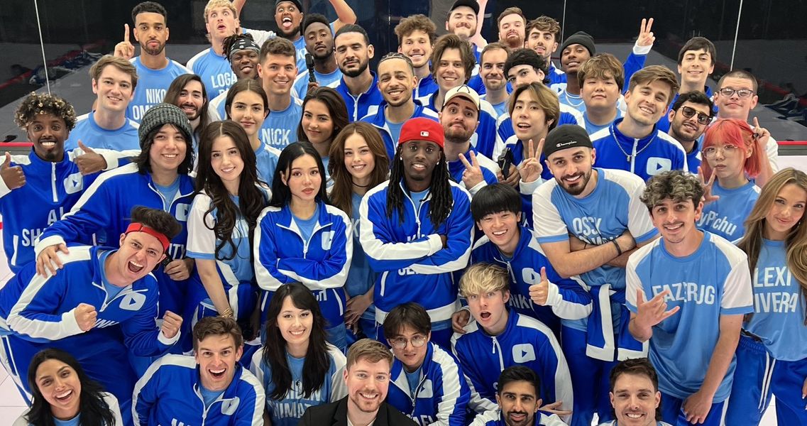 MrBeast junta a todas las estrellas posibles para hacer su vídeo más ambicioso
