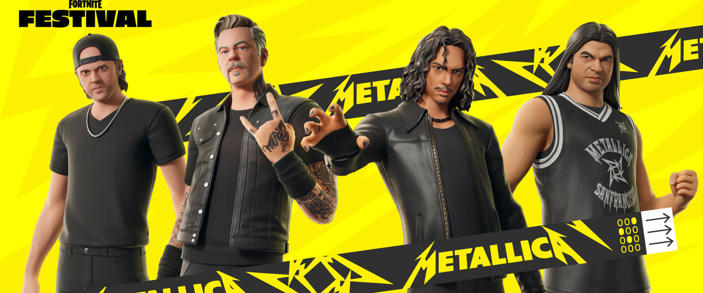 El mejor festival de Metallica de 2024 será en Fortnite