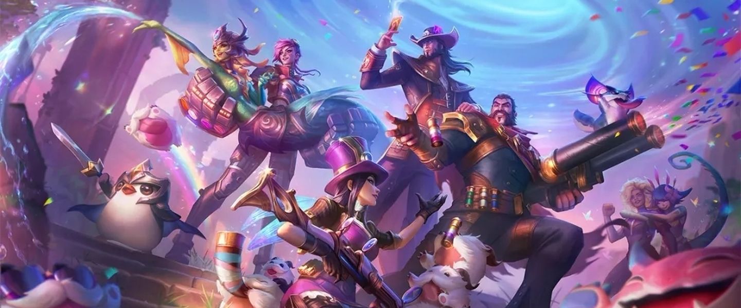 La imagen principal de LoL en el mes del orgullo de 2024