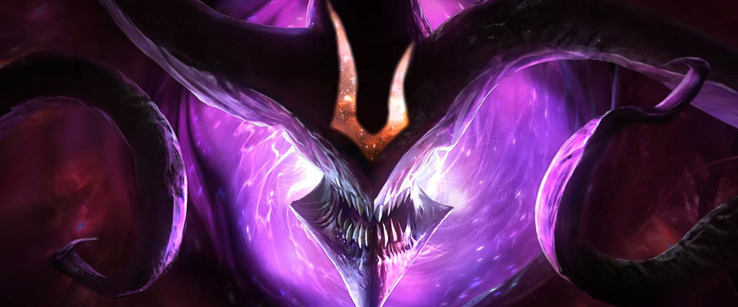 Una brutal imagen de la skin de Estrella Oscura de Thresh