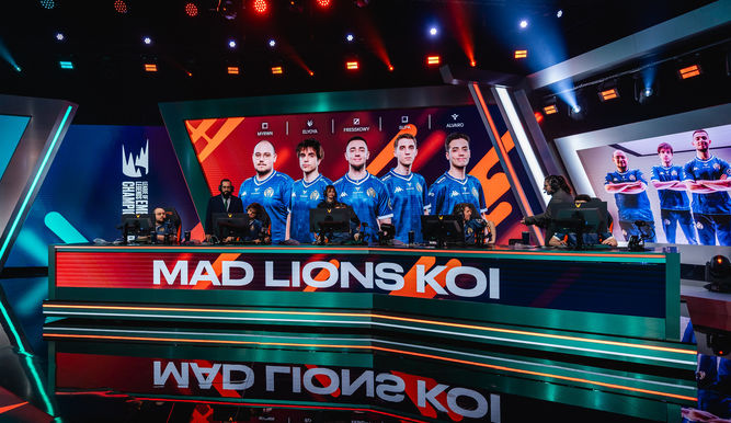 MAD Lions KOI contra SK