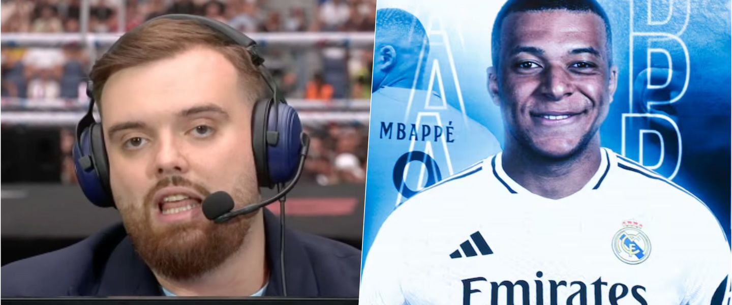Ibai, protagonista en la presentación de Mbappé con el Real Madrid