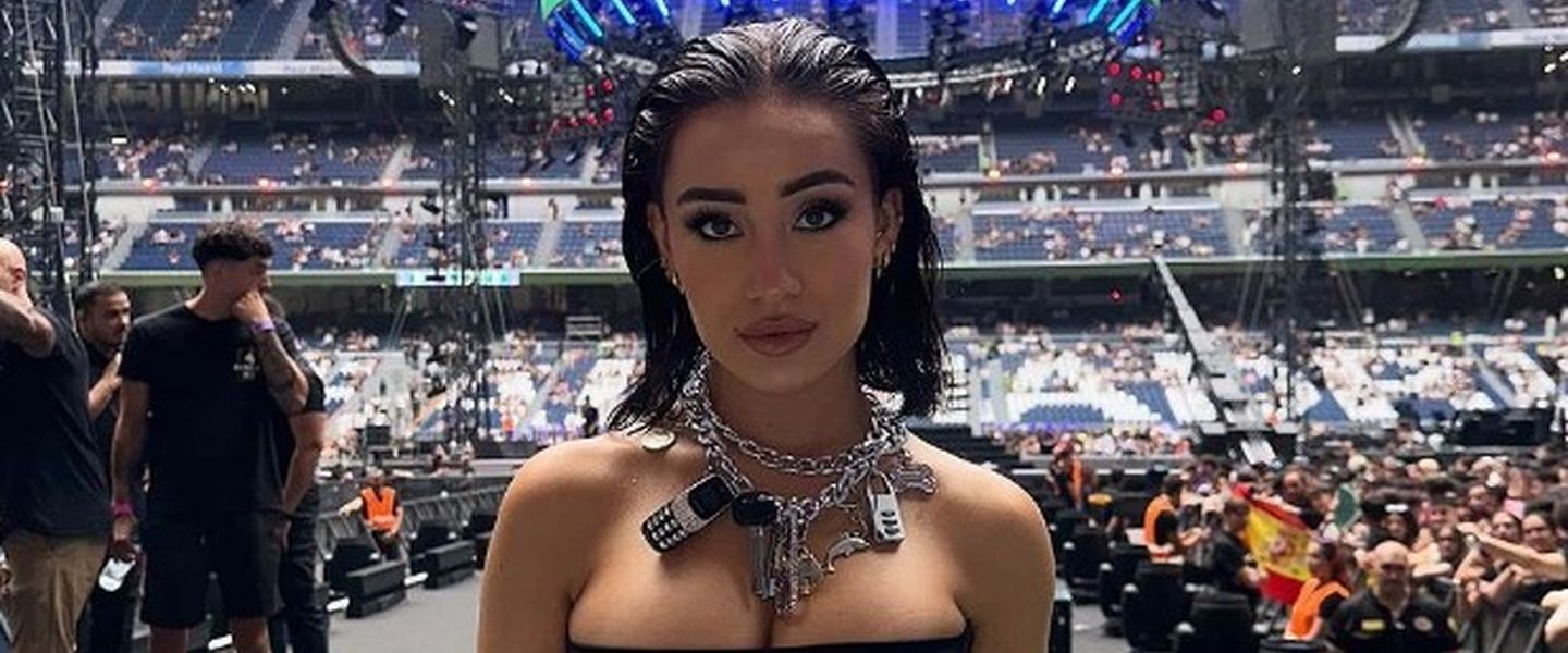 El collar de Marina Rivers causó sensación en La Velada del Año IV