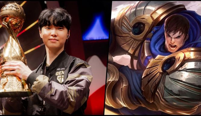 Garen podría ser el pick estrella de Chovy en Worlds 2024