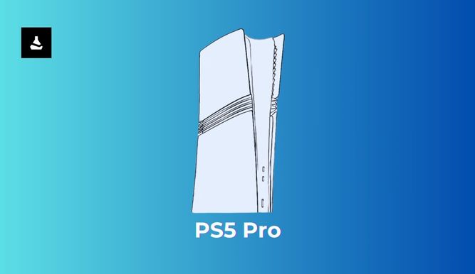 Dibujo del supuesto diseño de PS5 Pro publicado por Billbil-Kun