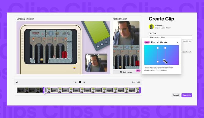 Así es la nueva herramienta de clips de Twitch que favorece a YouTube y TikTok