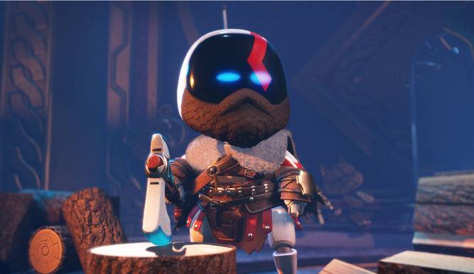Uno de los bots es una referencia a Kratos