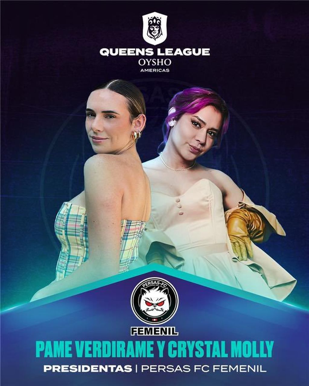 Pame Verdirame y Crystal Molly - Persas FC
