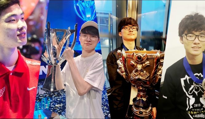 Faker en todos los Worlds que ha sido campeón del mundo