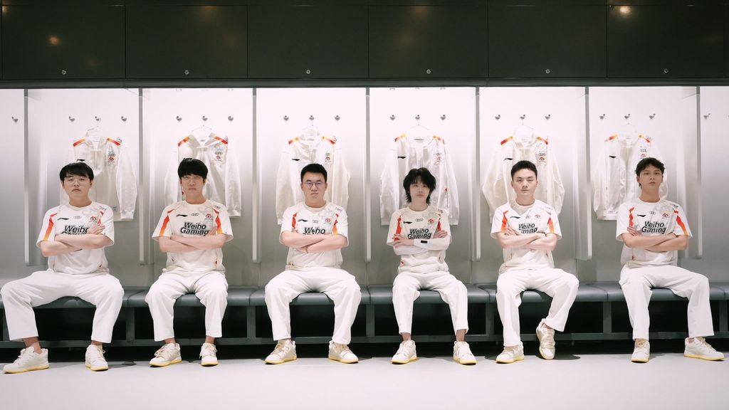 Weibo Gaming | 1429 puntos con un parcial de 25 victorias y 22 derrotas en 2024