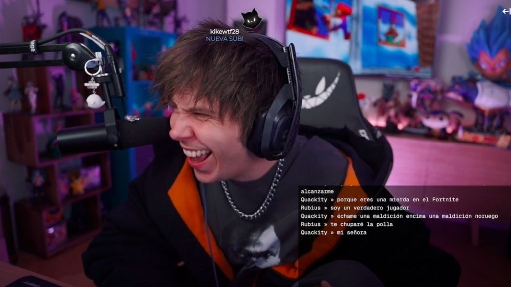 Rubius | 3.8M de horas vistas en 101h de stream con medias de 37K espectadores y pico de 226K