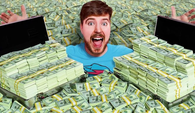 MrBeast ha amasado una fortuna de millones gracias a YouTube