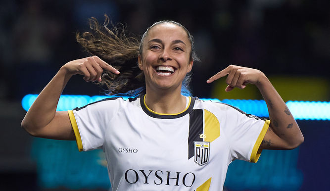 Sheyla Andrino marcó un hat trick contra 1K