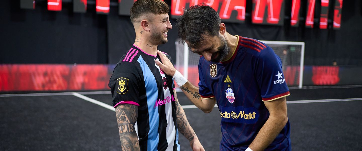 Pablo Maffeo y Nico Pareja en el Cupra Arena