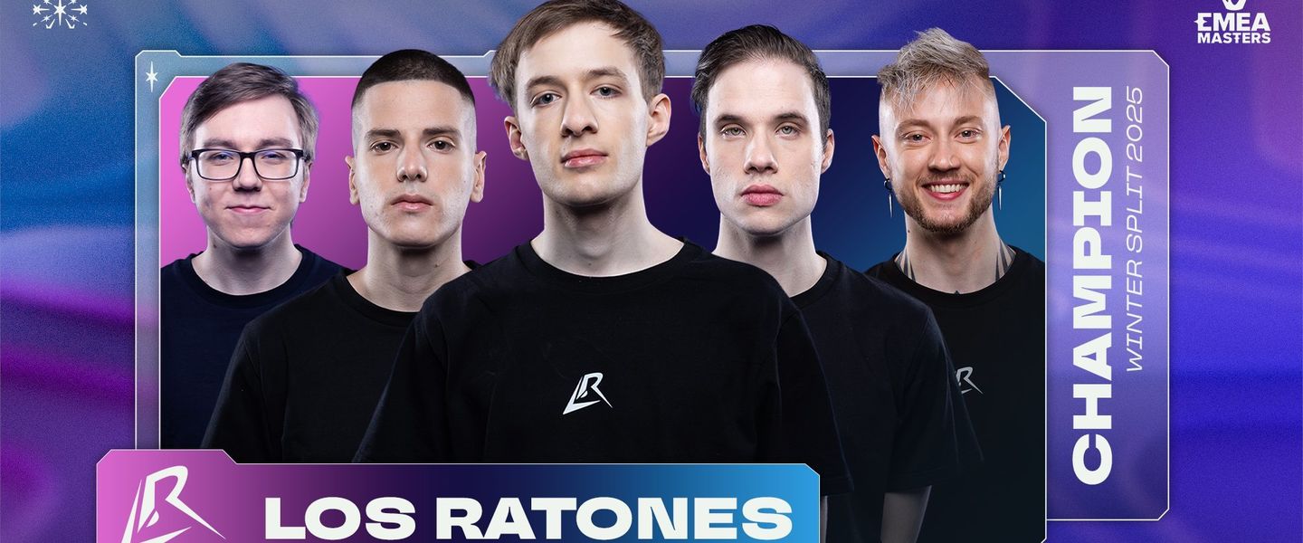 Los Ratones conquistan el EMEA Masters y obtienen su primer título en menos de 4 meses