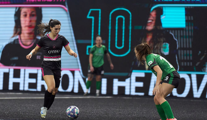 Alicia Hernández cumplió otro gran partido