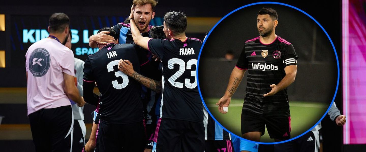 ¡Bomba en la Kings League! Kun Agüero deja España, se lleva Kunisports a Américas y jugará el Mundial
