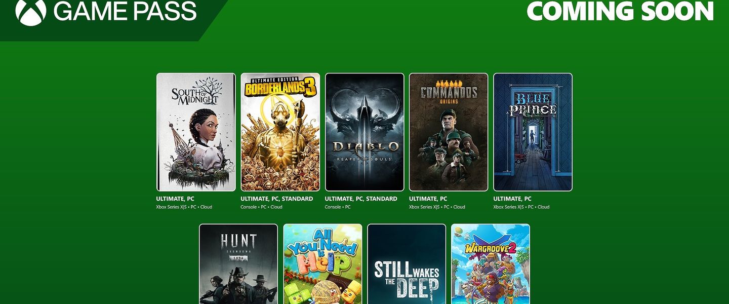 Estos son los juegos que llegan a Game Pass en la primera mitad de abril