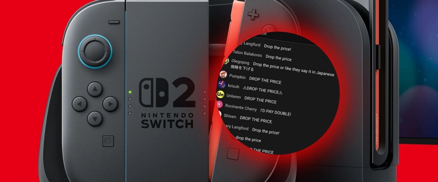 La Nintendo Switch 2 se empaña por el movimiento DROP THE PRICE