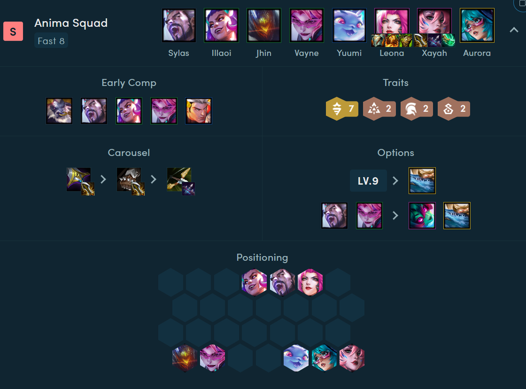 Anima Squad con Xayah carry