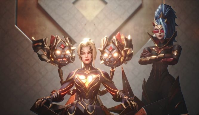 Las dos skins de Kai'Sa y Vayne de Uzi en el Hall of Legends
