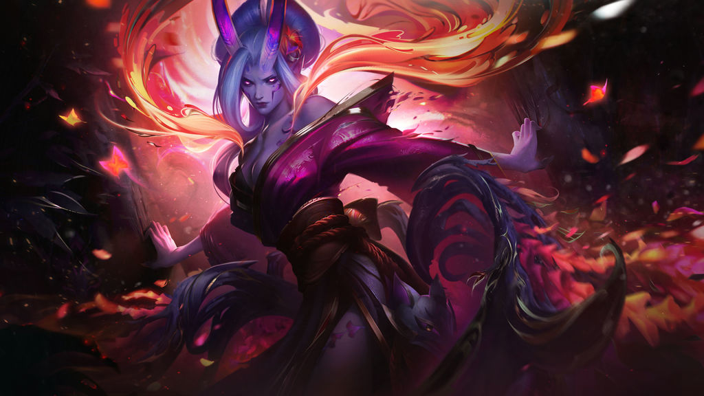 Spirit Blossom Morgana evolucionada (Skin Exaltada)