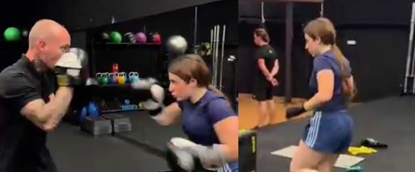 RoRo sigue entrenando con el pie 'colgando' y le da completamente igual